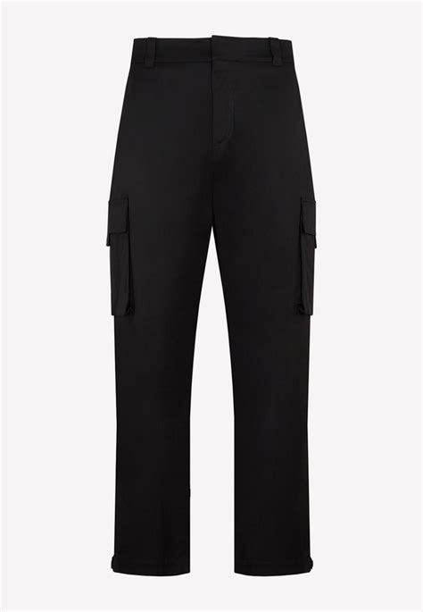 dior black cargo pants